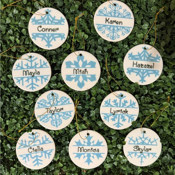 Hand Crafted Other - Custom Ceramic Ornaments - YOUR DESIGN